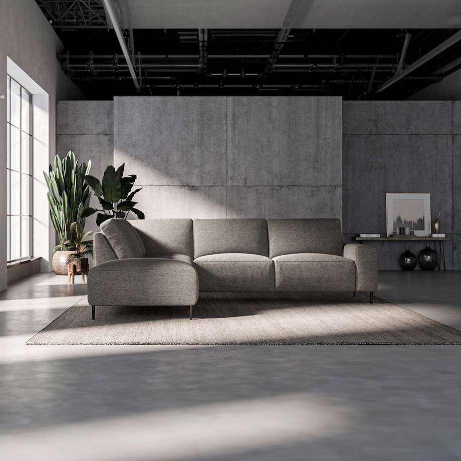 Tendo Sofa narożna - szara