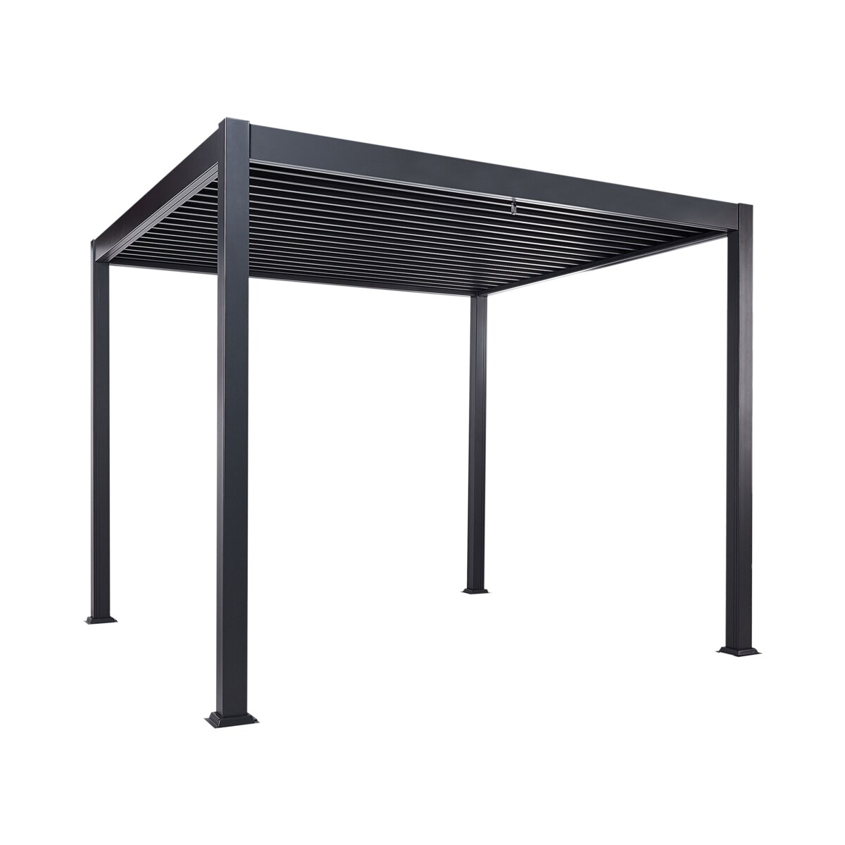 Pergola ogrodowa 310x310 cm Czarny FORNOLI