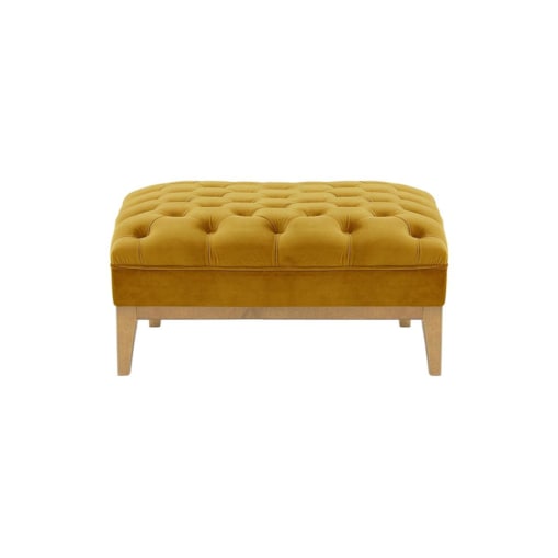 Pufa Chesterfield Modern Wood-Velluto 8