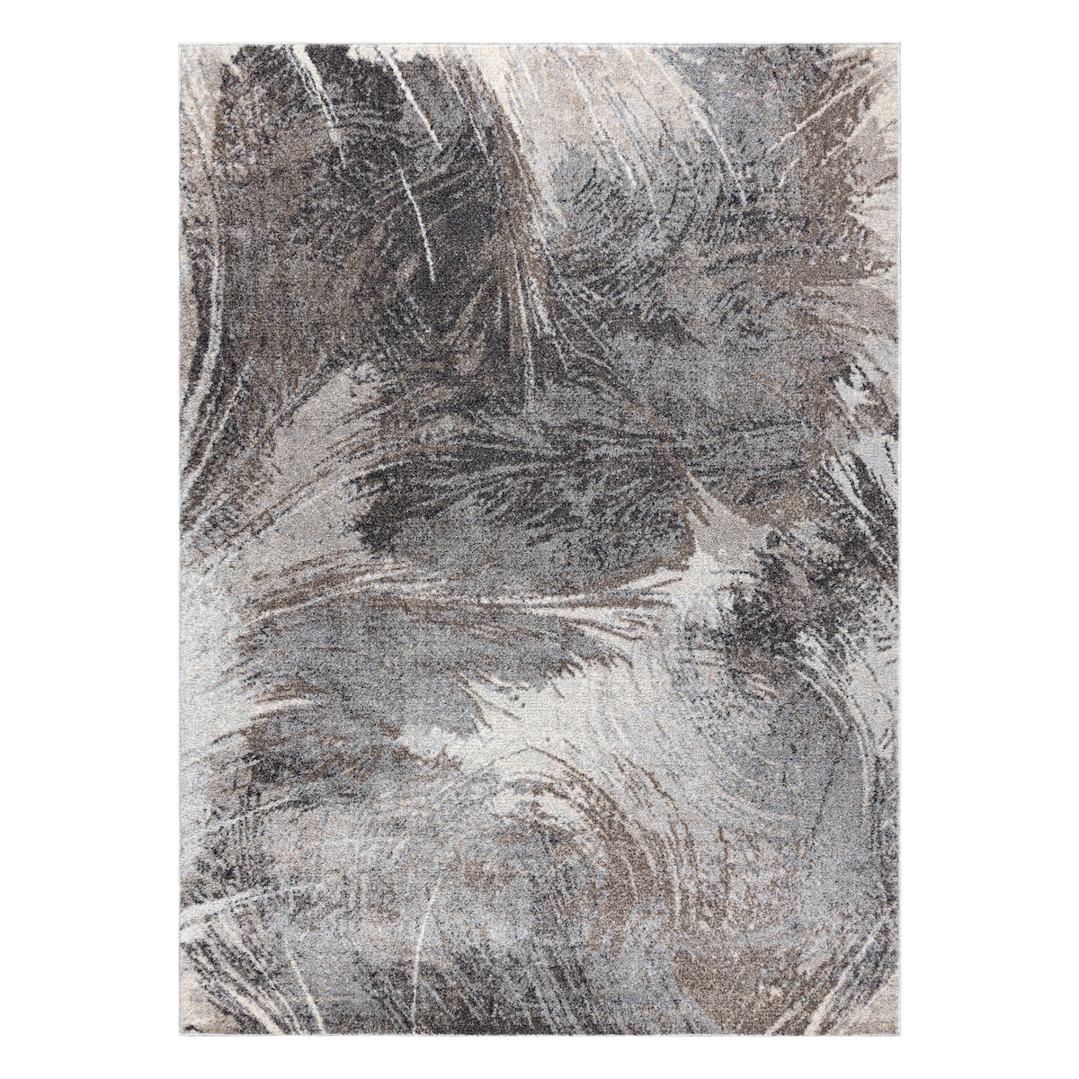 Dywan FUSION 9617 ciemny szary / brązowy - 200x290 cm