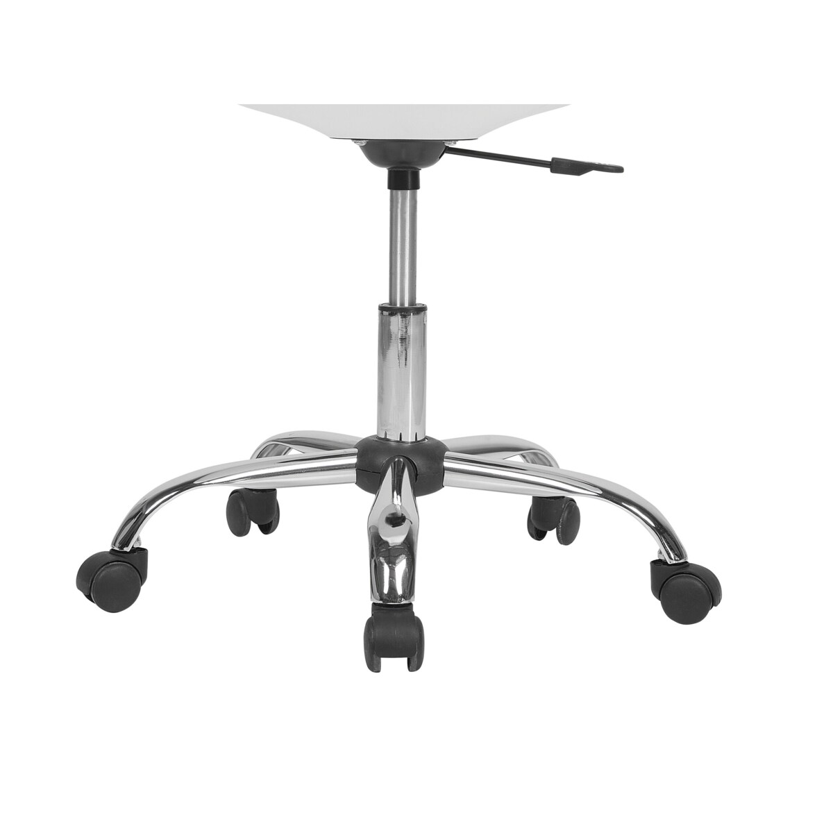 Krzesło biurowe regulowane ekoskóra białe DAKOTA II