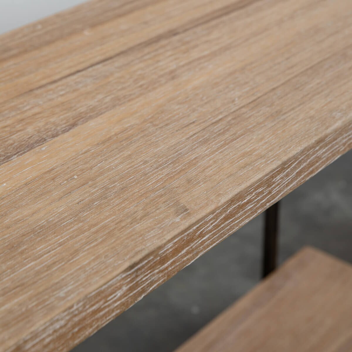 Stół wystawowy na przedpokój Brogdale 5059413692949 Brilliant półki brązowy czarny