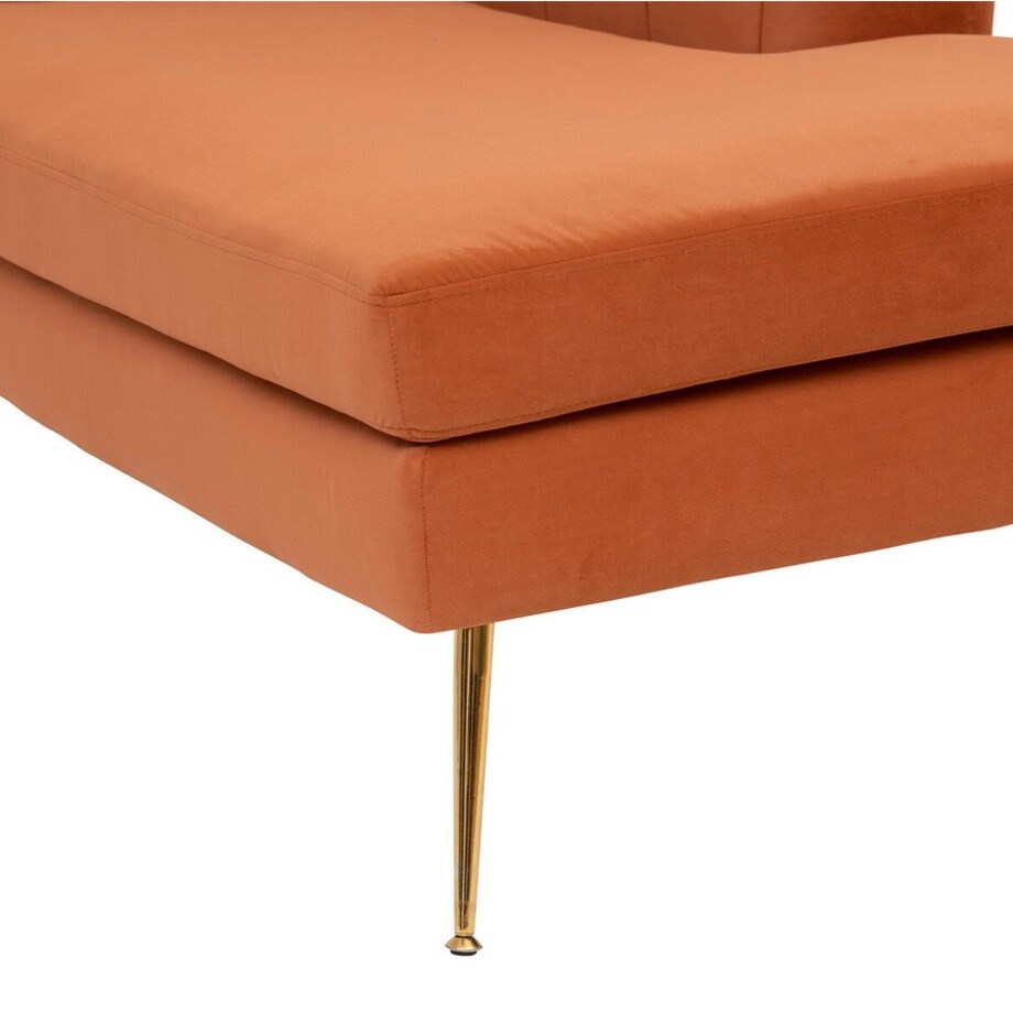 Sofa dwuosobowa aksamitna Amber Boudoir 144 cm