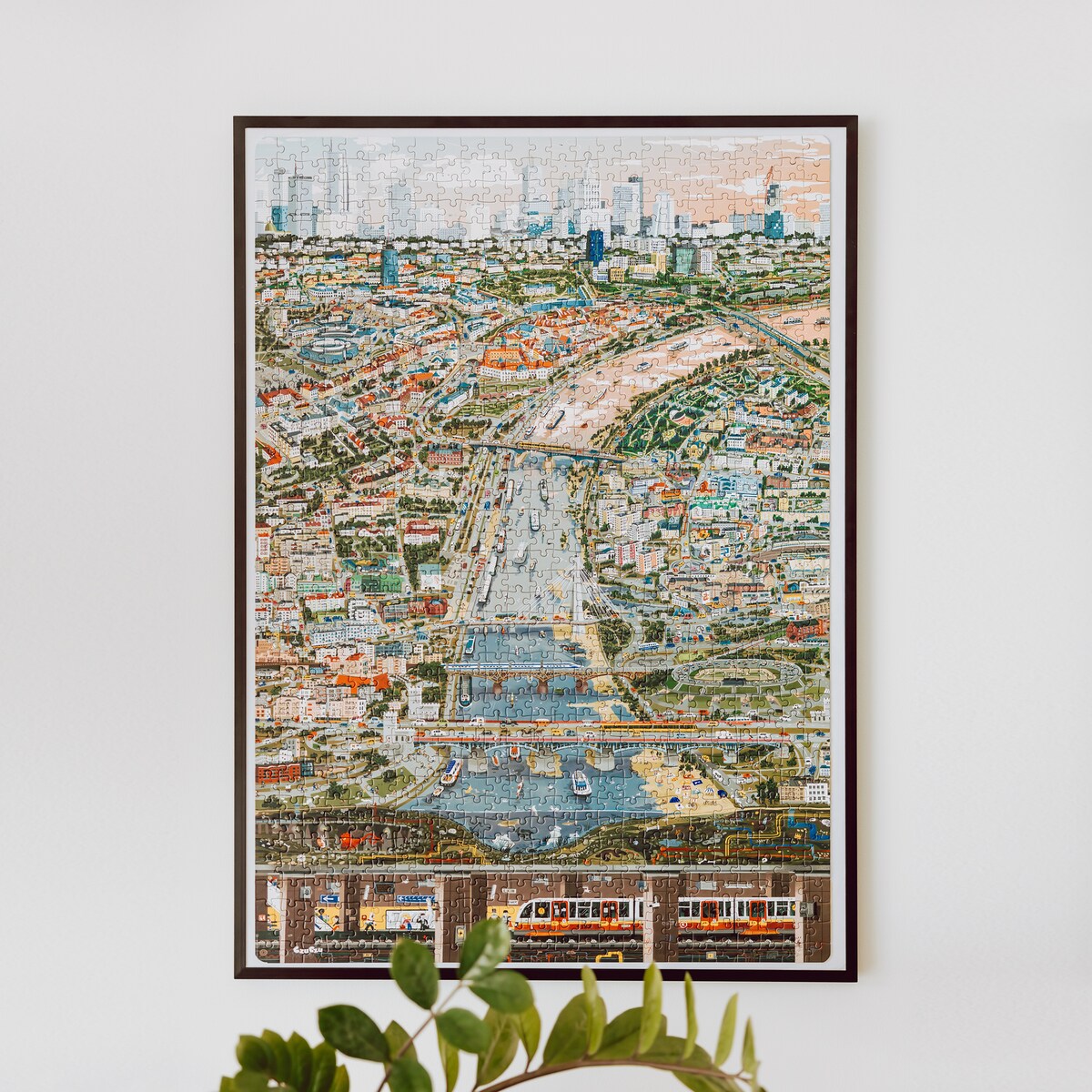 Puzzlove CzuCzu Miasto Warszawa 1000 el.