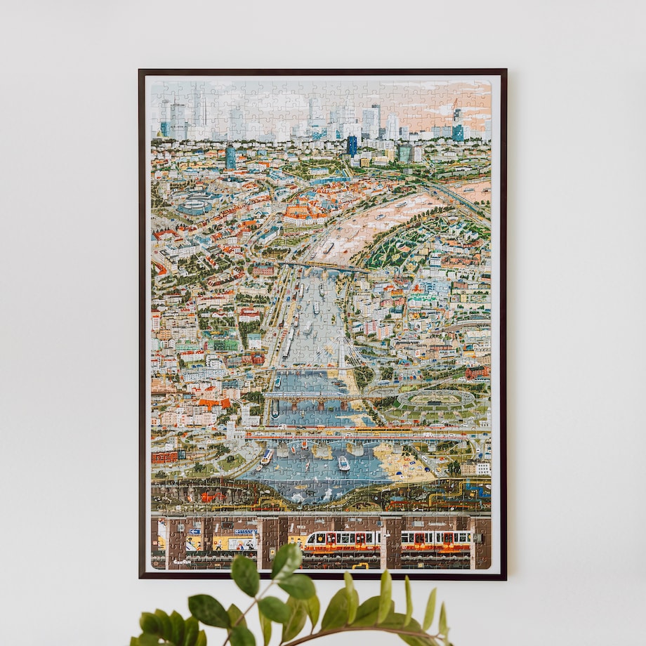 Puzzlove CzuCzu Miasto Warszawa 1000 el.