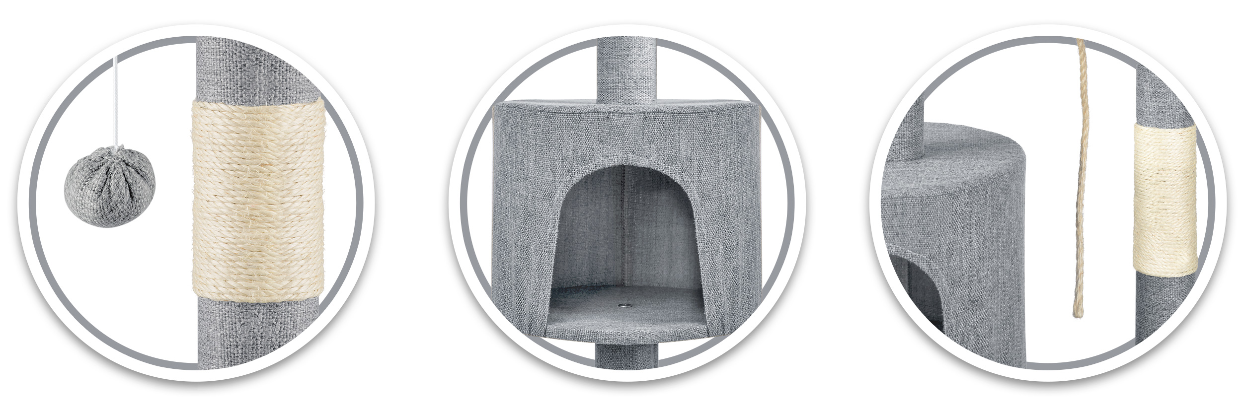 Drapak dla kota legowisko domek wieża zabawka Pethaus