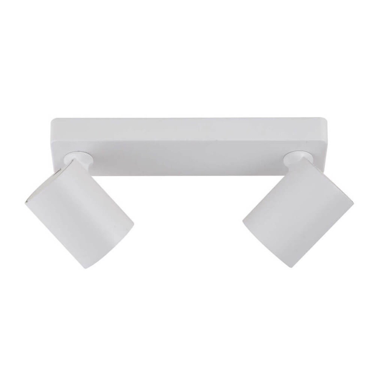 Sufitowa LAMPA regulowana SNOW LP-731/2W WH Light Prestige metalowa OPRAWA plafon reflektorki tuby natynkowe białe