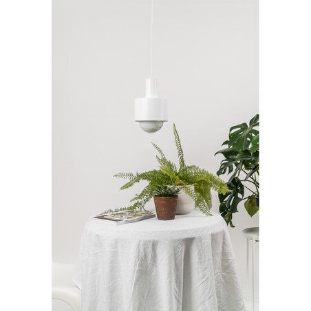 ENKEL 1 biała sufitowa lampa wisząca