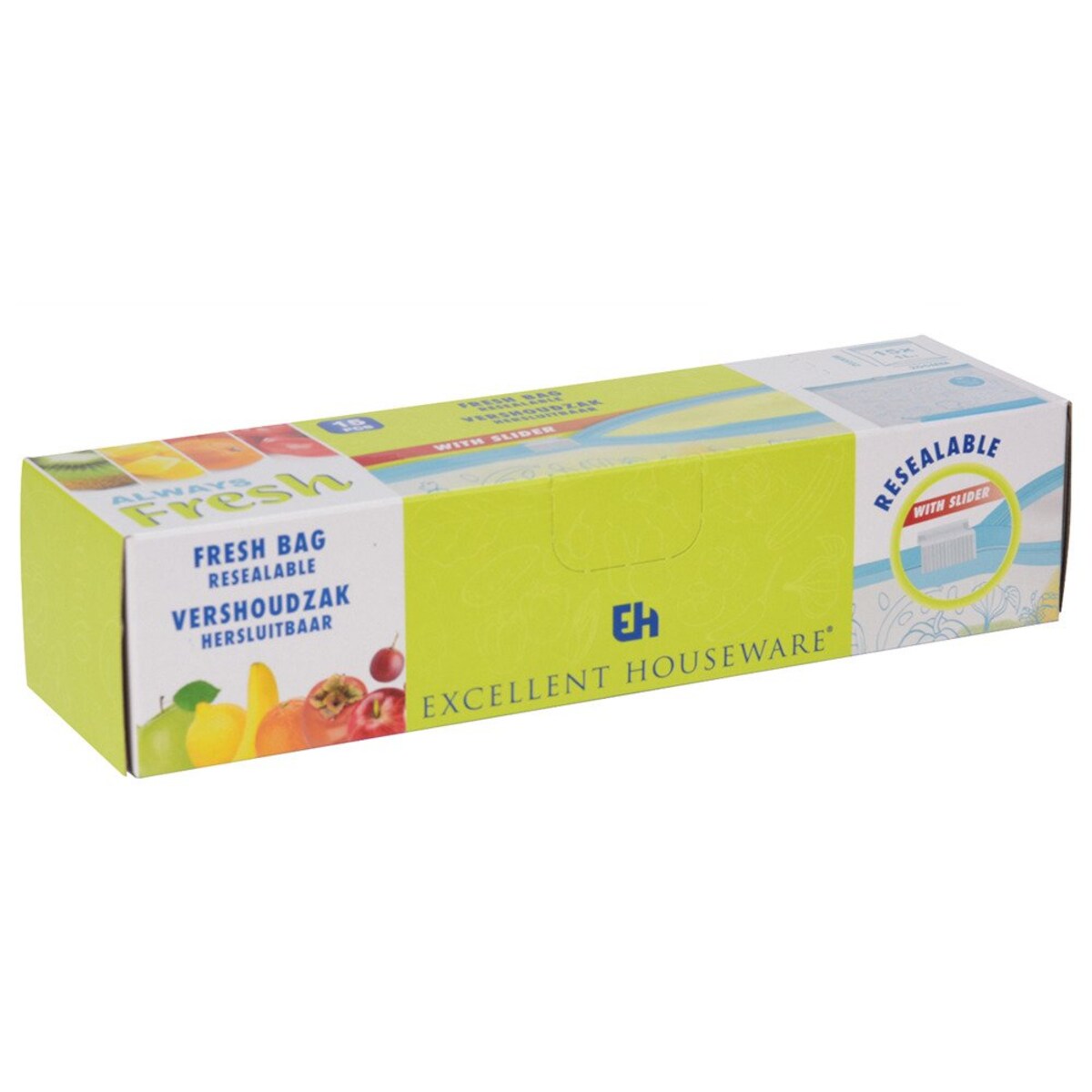 Woreczki do przechowywania żywności, 1L, 15 sztuk