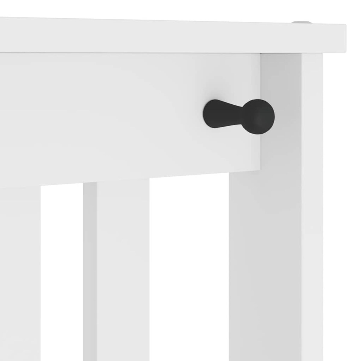 vidaXL Drzewko ogrodowe „SANDNES” białe lite drewno sosnowe