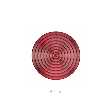 Metaliczna podkładka na stół, Ø 40 cm