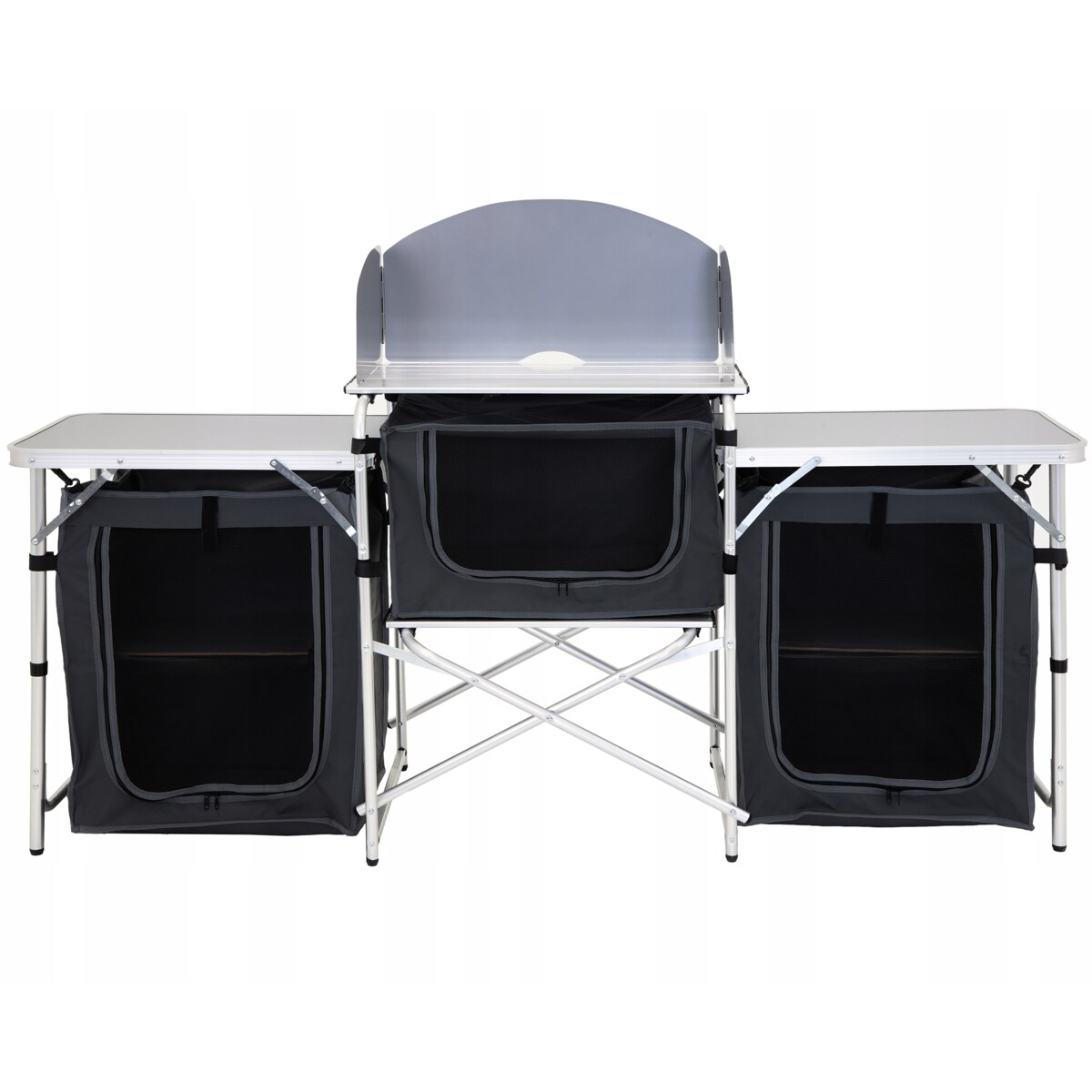 Kuchnia turystyczna szafka JUMI składana ogrodowy lekka kempingowa przenośna