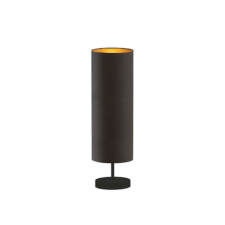 Lampka nocna na biurko lampa biurkowa LED z abażurem tuba BELL