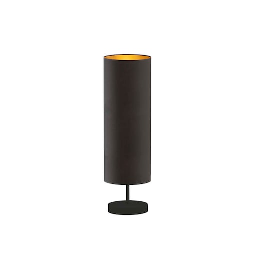 Lampka nocna na biurko lampa biurkowa LED z abażurem tuba BELL