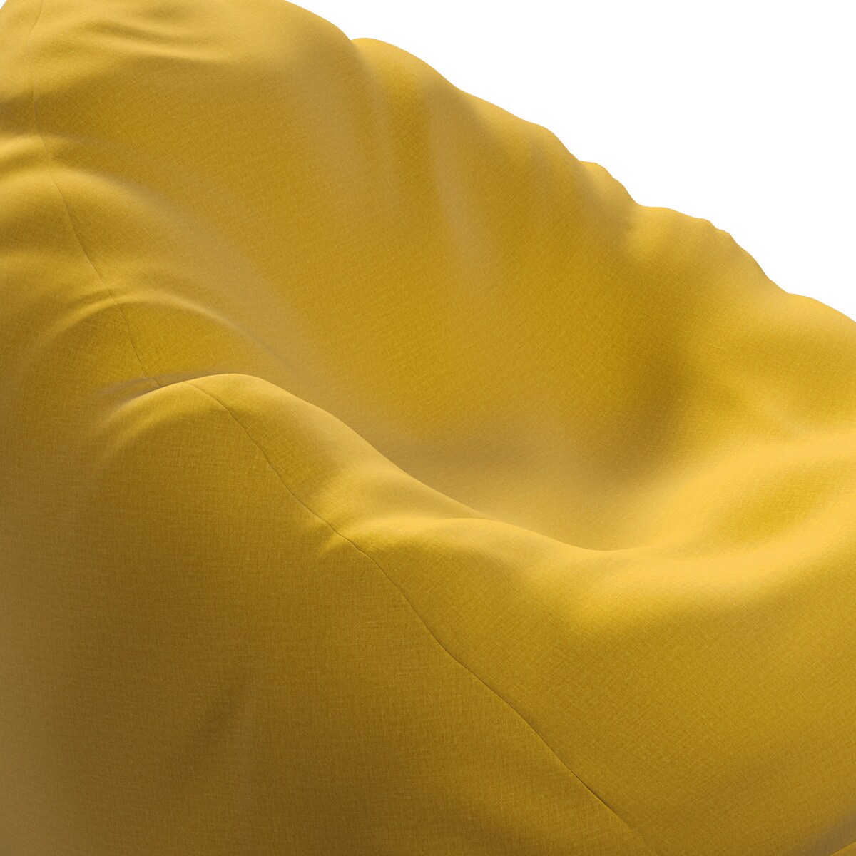 Worek do siedzenia, miodowy welwet, Ø50 x 85 cm, Ingrid