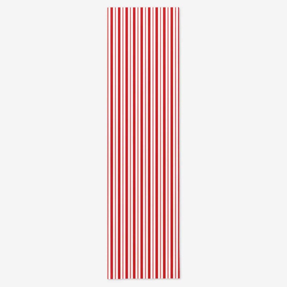 Bieżnik świąteczny - klasyczne czerwone świąteczne paski - 35x130