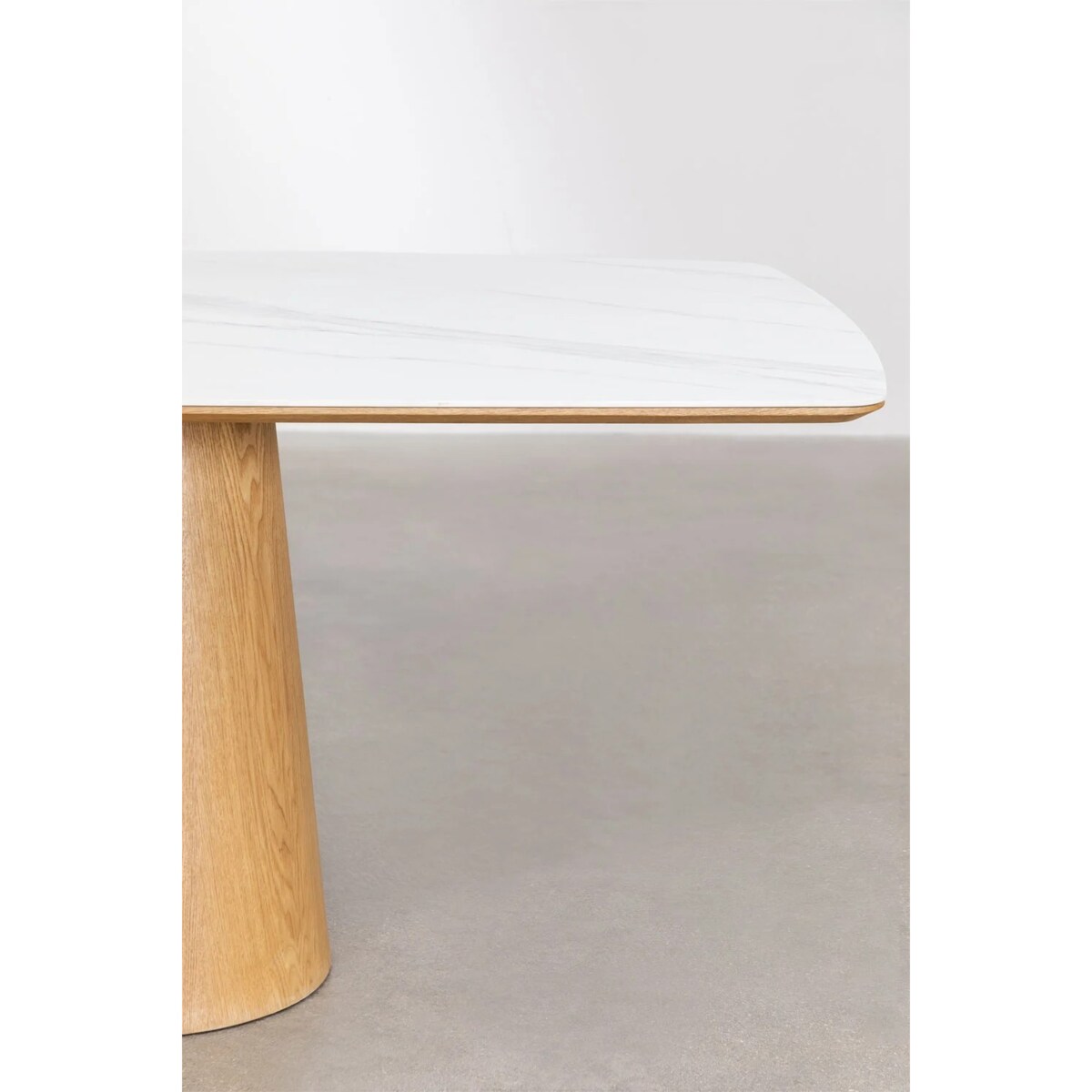 Stół do jadalni prostokatny z ceramicznym blatem Aura 200x100 cm