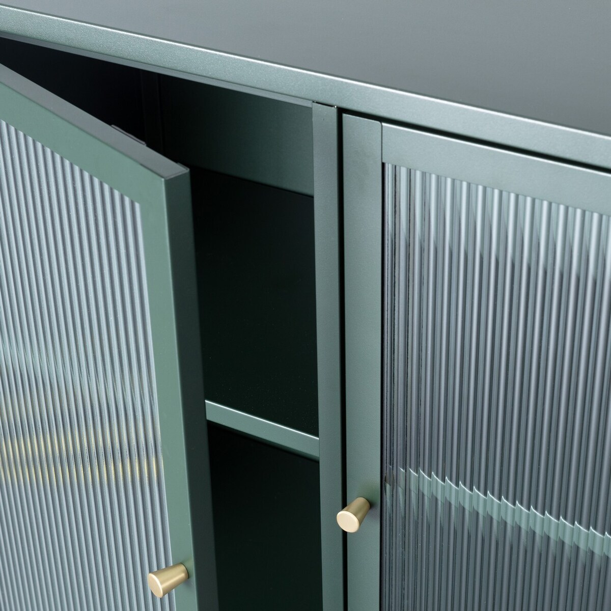 Komoda Xappa green, 132 x 40,5 x 85,5 cm