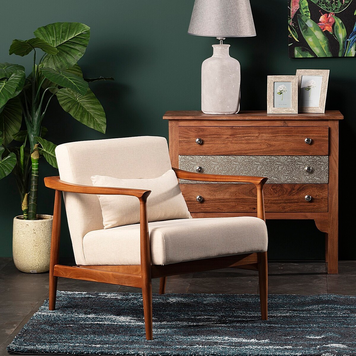 Fotel Vintage, 69 x 76 x 76 cm