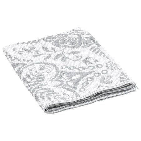 vidaXL Dywan zewnętrzny, ARAKIL Jasnoszary, 140x200 cm, PP