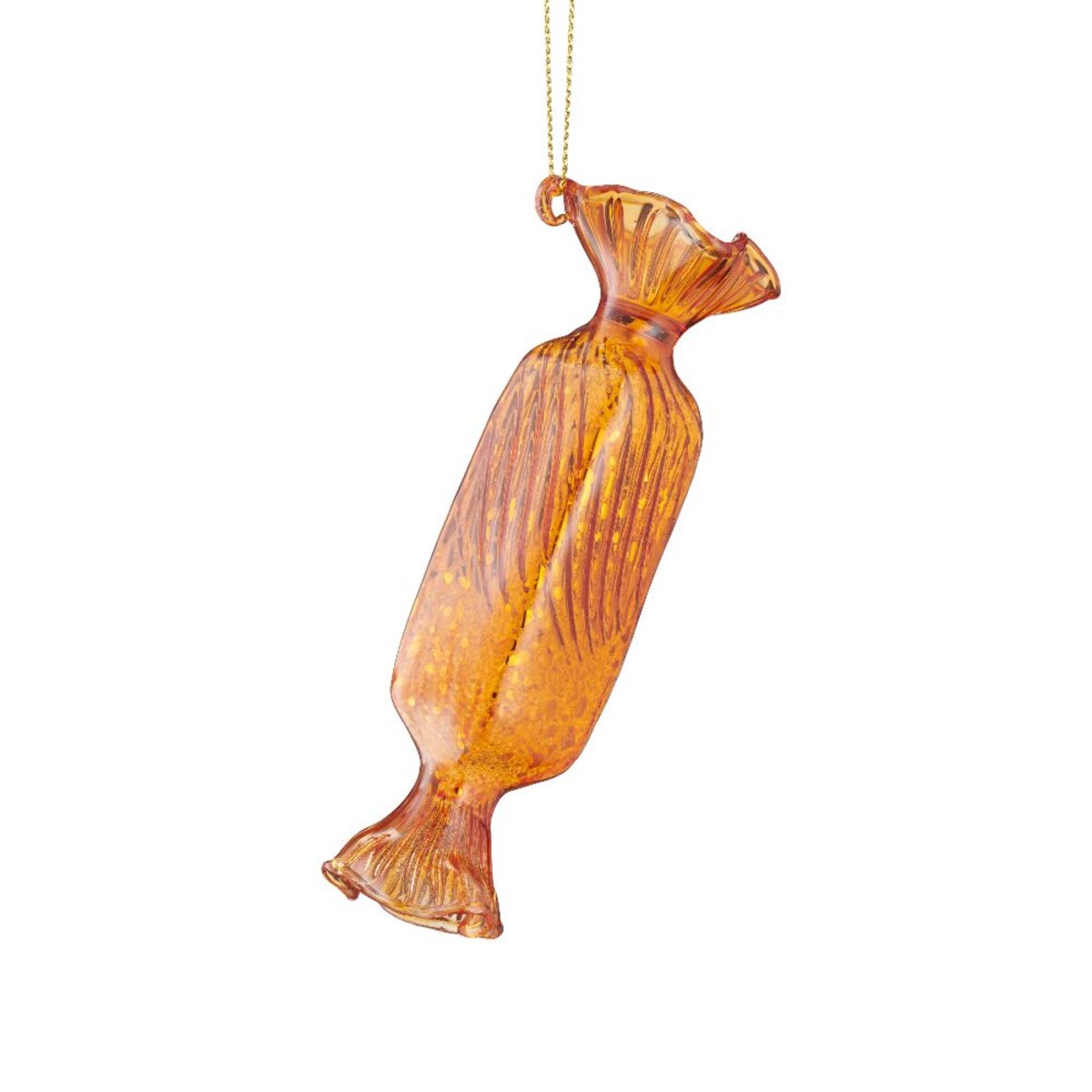 VILLA ITALIA Bombka szklana CUKIEREK orange 12 cm