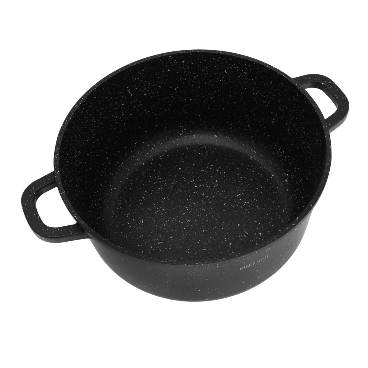 Garnek z powłoką marmurową 4.5L 24cm indukcja gaz KINGHOFF