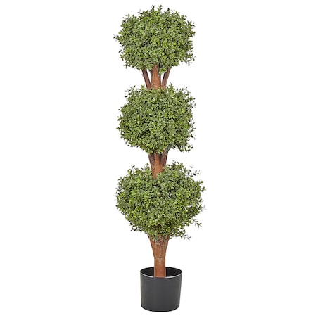 Sztuczna roślina BUXUS BALL TREE 120 cm Zielony