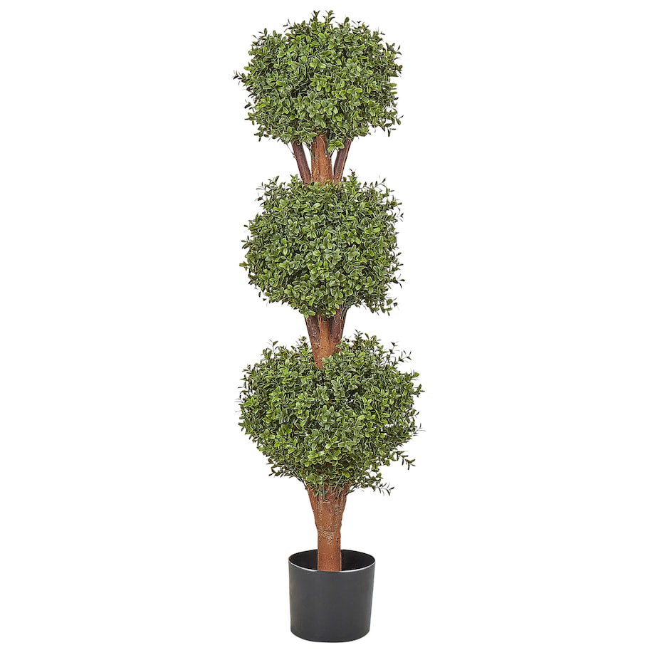 Sztuczna roślina BUXUS BALL TREE 120 cm Zielony