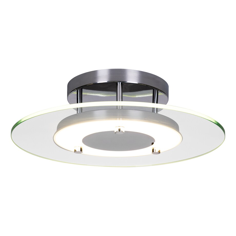 Lampa Sufitowa BRITOP Lighting 1xLED 22W Kombinacja Chromu z Transparentnym Szkłem, Polski Producent, 1 szt.