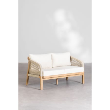 Zestaw ogrodowy: sofa 2-osoba, 2 fotele i stolik kawowy Dubai