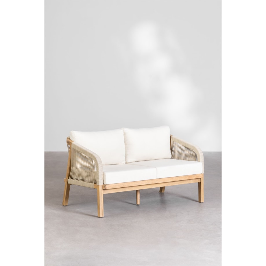 Zestaw ogrodowy: sofa 2-osoba, 2 fotele i stolik kawowy Dubai