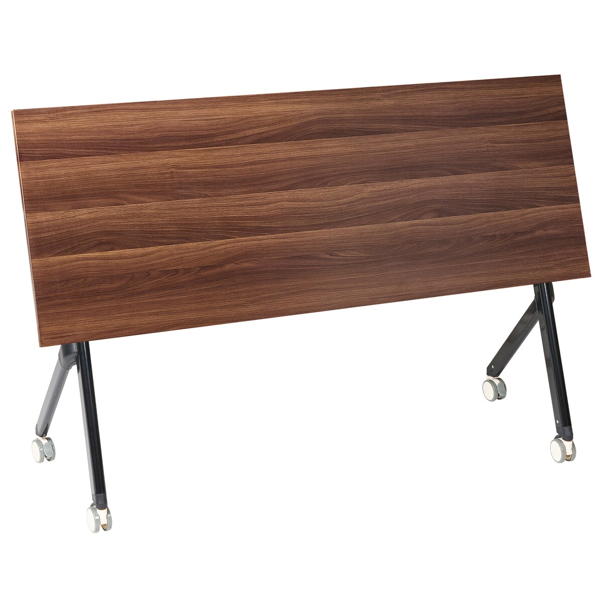 Składane biurko BENDI Ciemnobrązowy 160 cm 60 cm