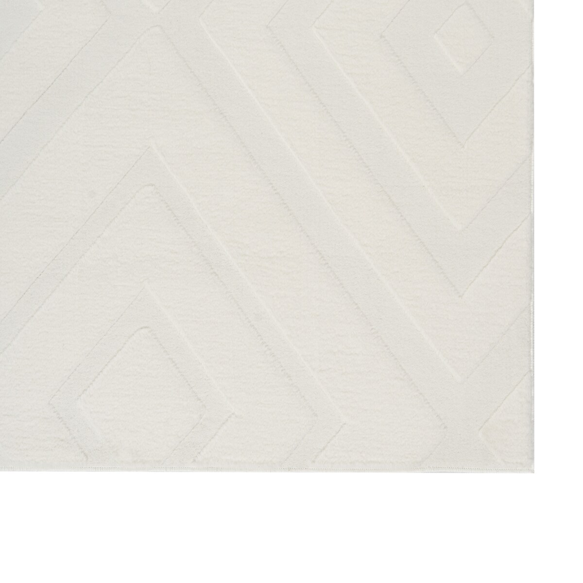 Dywan BORAH Złamana biel 80 x 300 cm