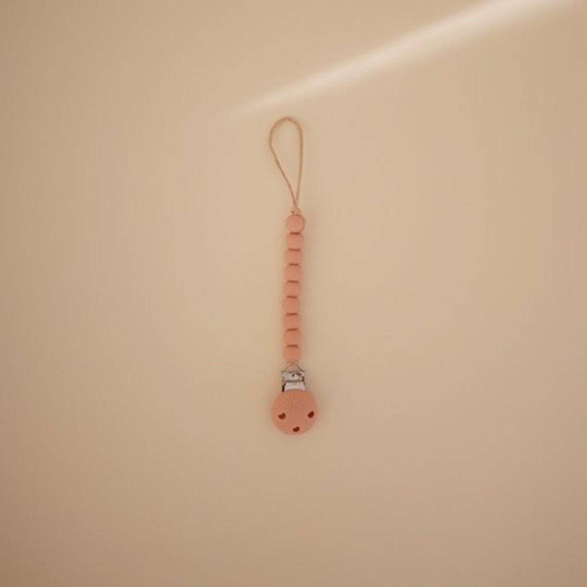 Mushie Zawieszka do Smoczka Hera Powder Pink