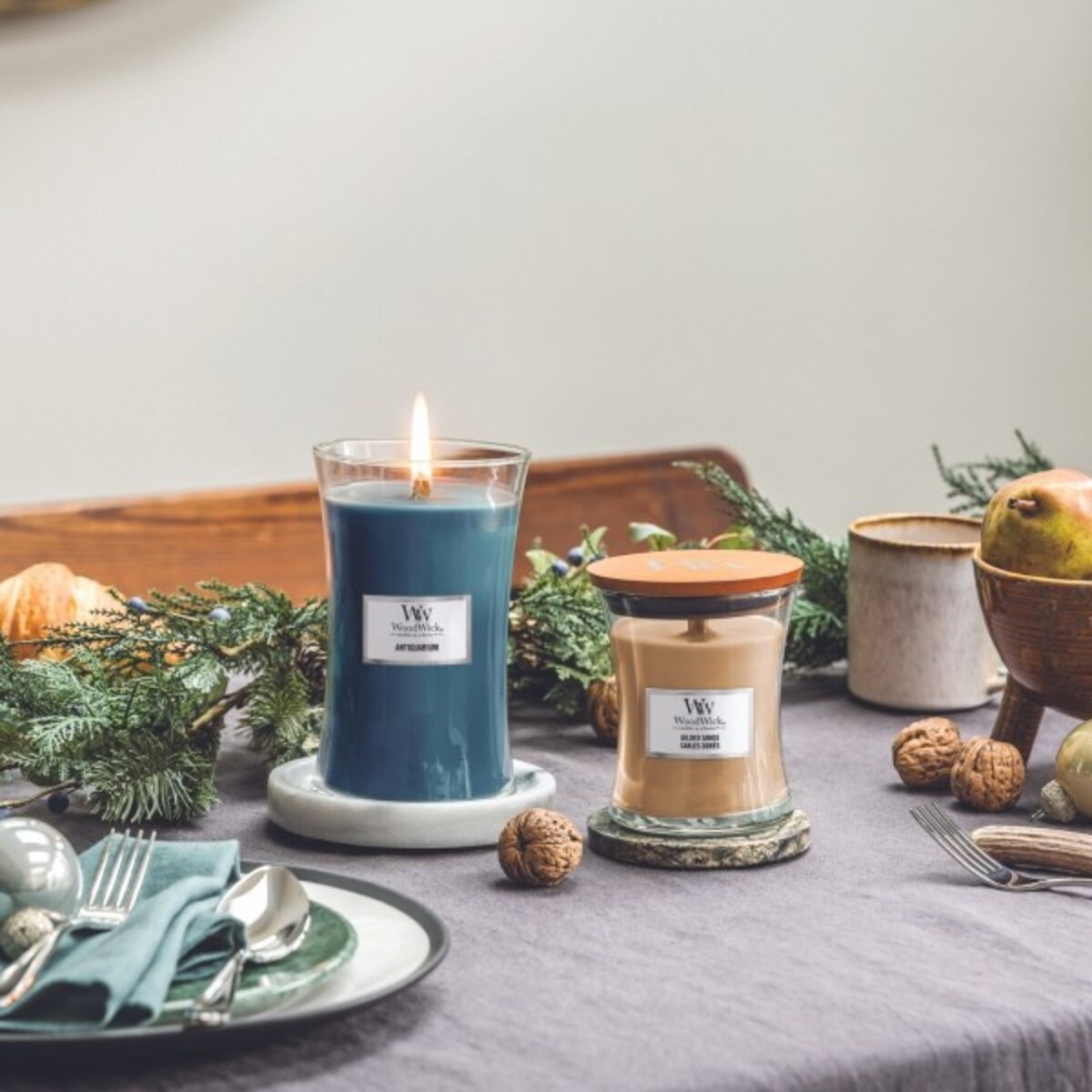 WoodWick świeca duża ANTIQUARIUM
