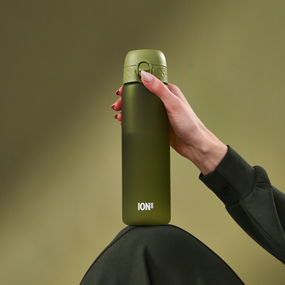 Butelka ION8 I8RF500KGRE Khaki Green