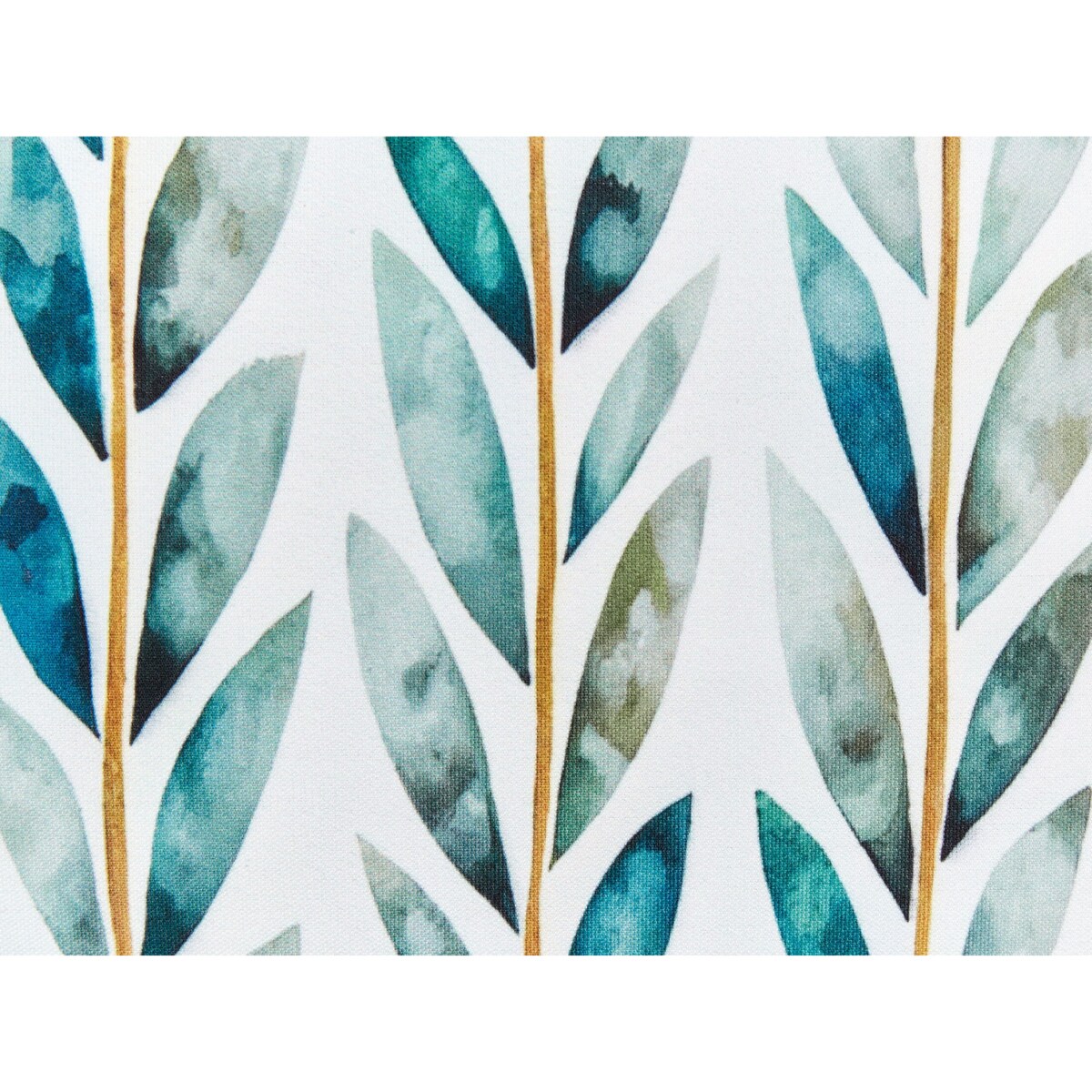 2 poduszki ogrodowe w liście 40 x 60 cm biało-zielone LOANO