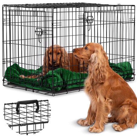 Klatka dla psów + legowisko 92x58x63 cm Pethaus 620100-606100