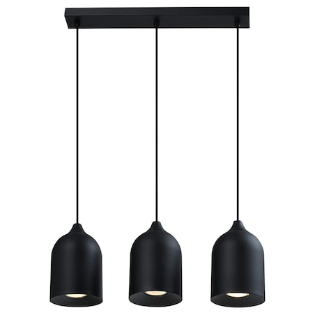 Lampa wisząca Light Prestige Nilo czarny 3 x GU10 1 szt.