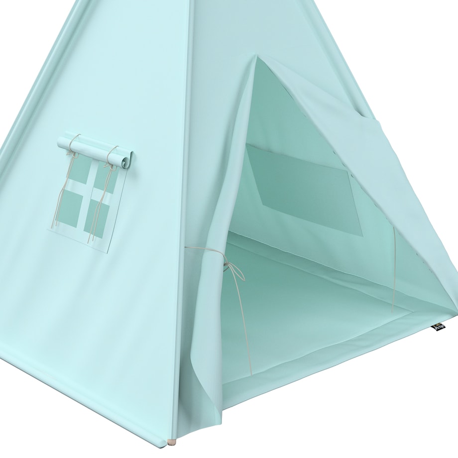 Tipi, pastelowy błękit, 110 x 110 x 155 cm, Cotton Story