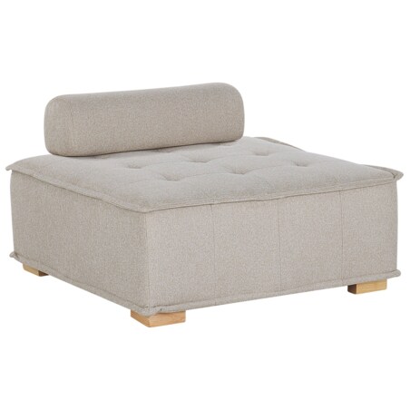 Fotel modułowy Jasnobeżowy TIBRO