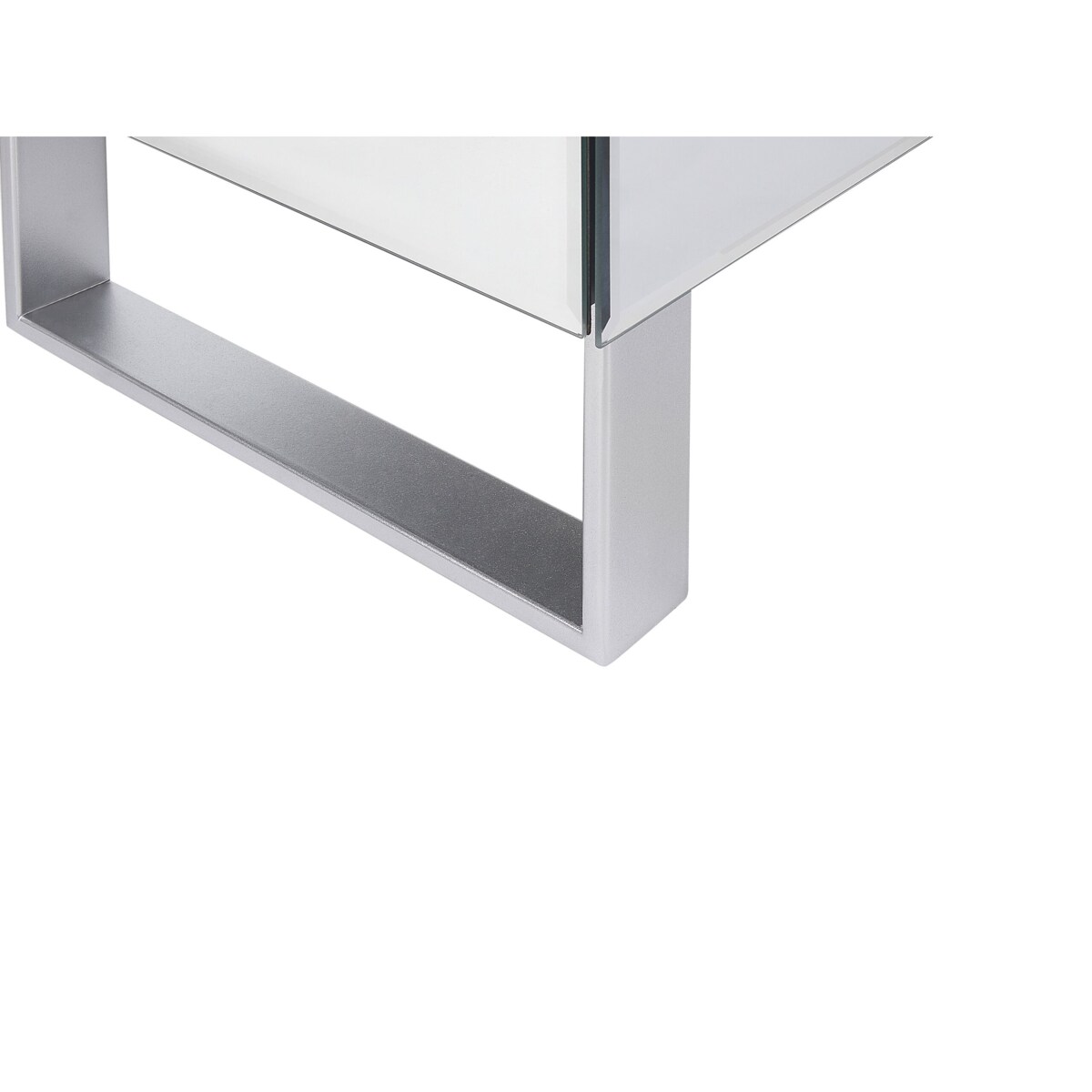 Komoda lustrzana srebrna NESLE