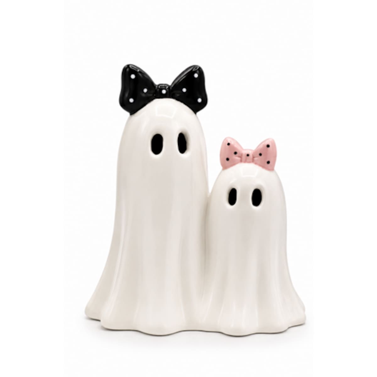 Dekoracja - Figurki 2 duszków 167x15x10 cm BOO-4 z kokardami