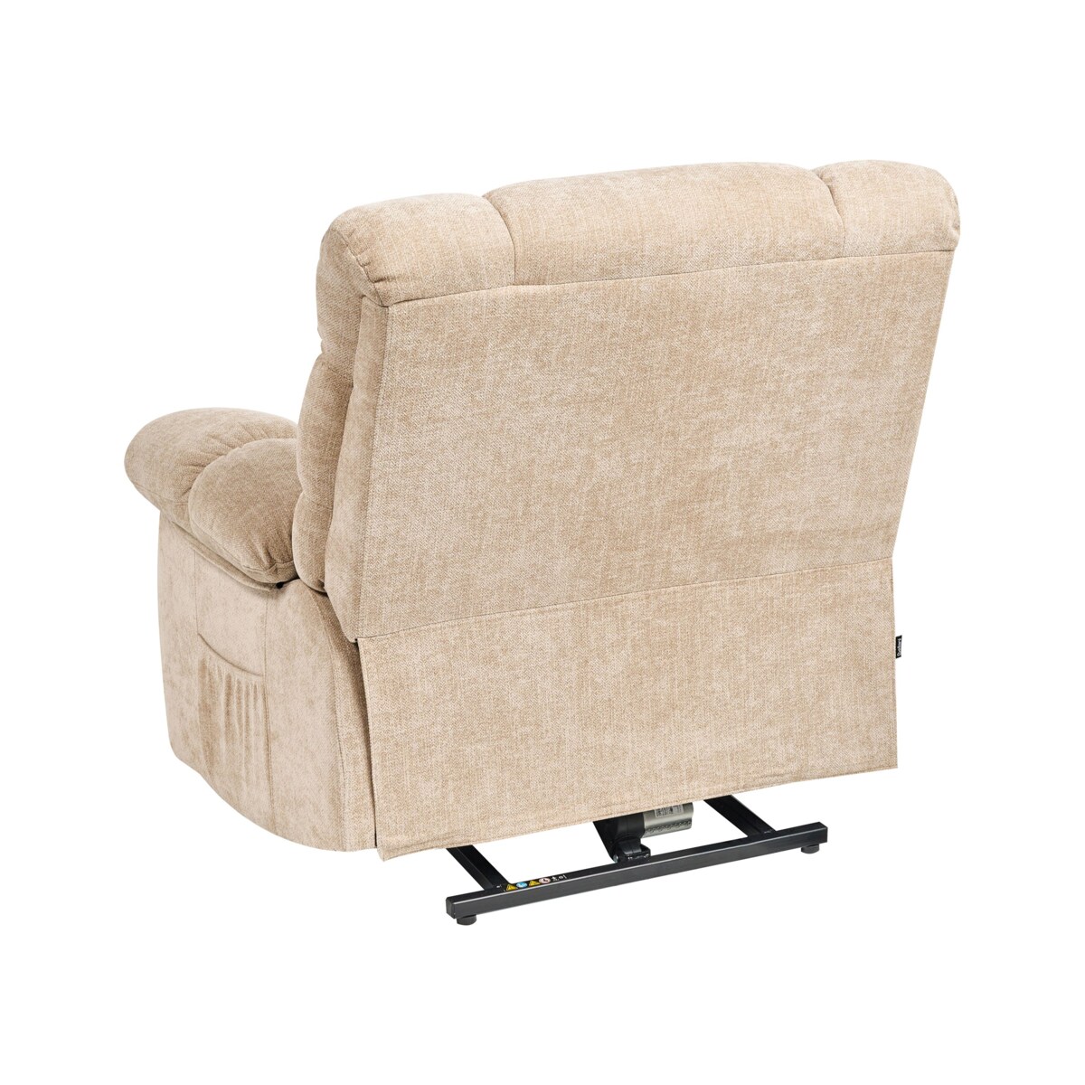 Fotel Tkanina Beżowy ARES