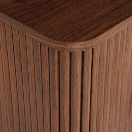 Komoda dwudrzwiowa orzechowa Wany 80x40 cm