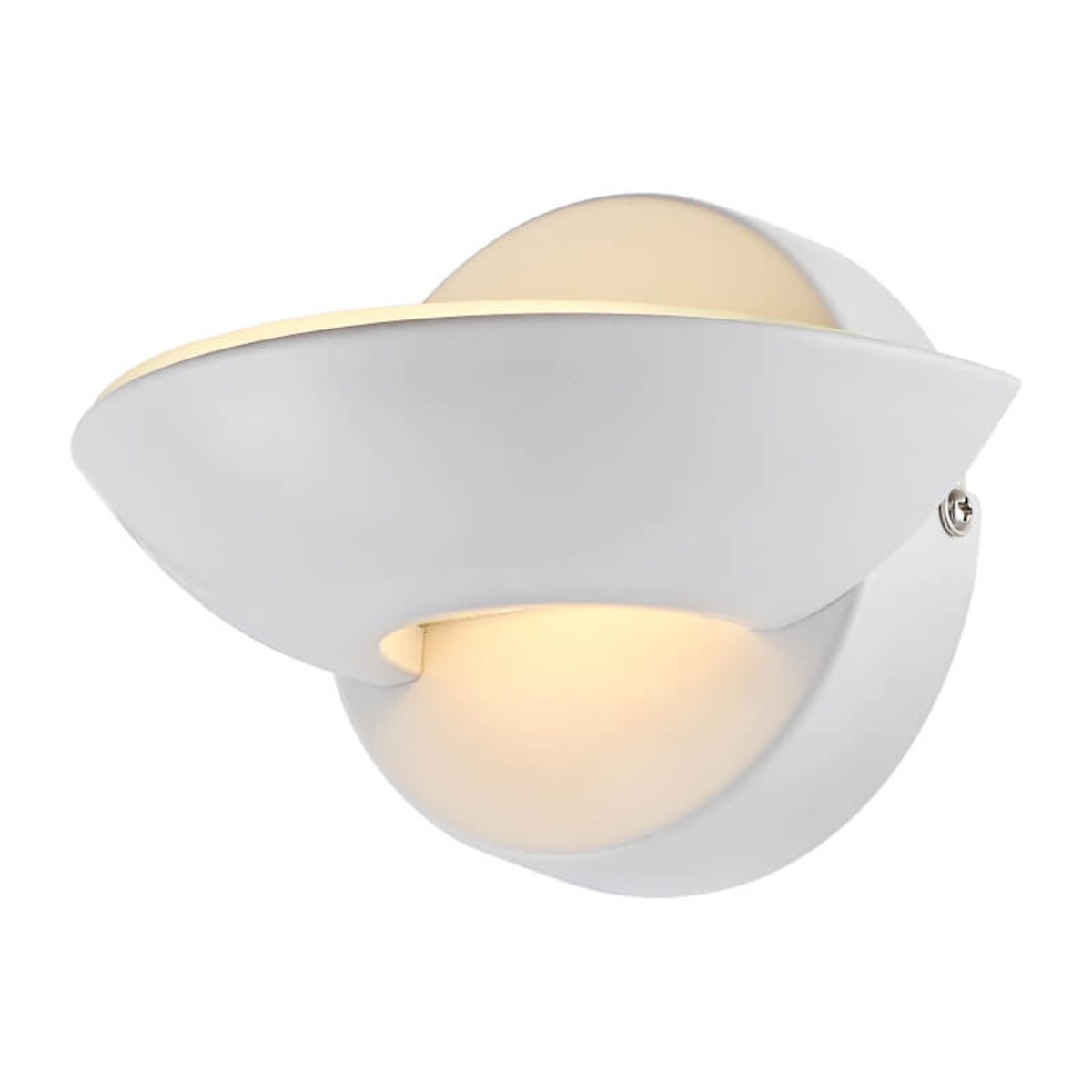 Kinkiet LAMPA ścienna SAMMY 76003 Globo metalowa OPRAWA LED 7,5W biała