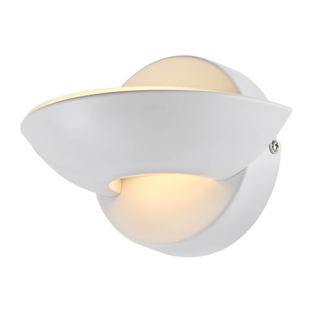 Kinkiet LAMPA ścienna SAMMY 76003 Globo metalowa OPRAWA LED 7,5W biała