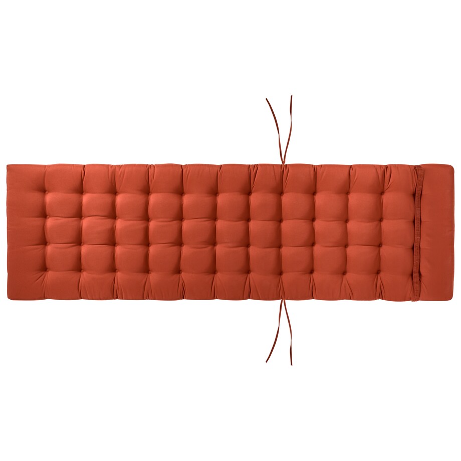 Poduszka na leżak ogrodowy CESANA PREMIUM 192 x 56 cm Czerwony
