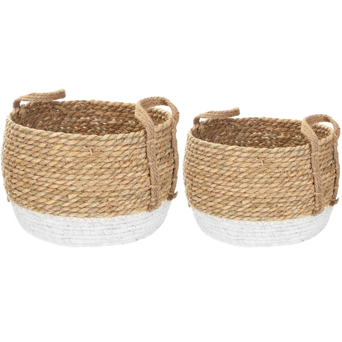 Zestaw 2szt Koszy Naturalnych Pleciony YT21B-34