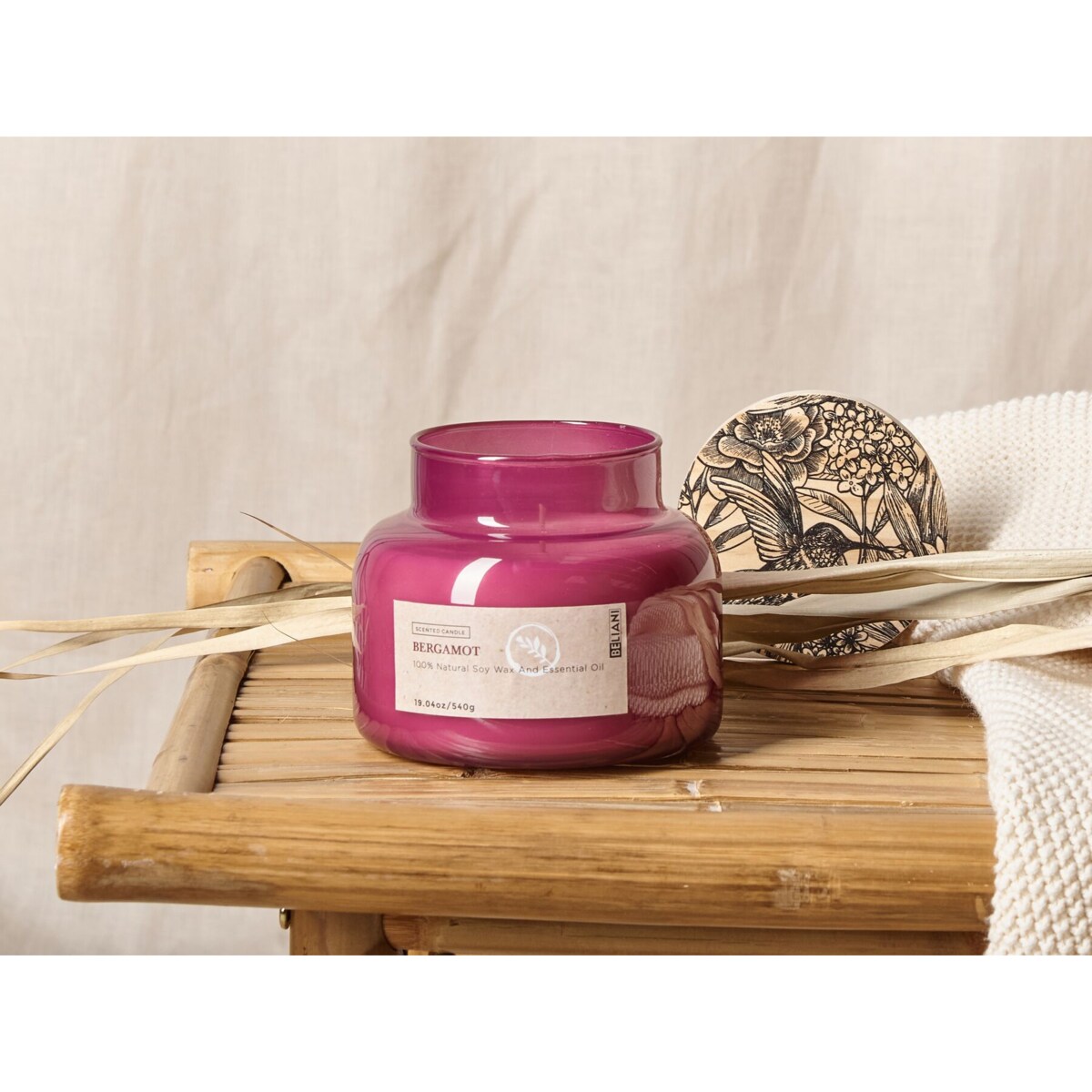 Świeca zapachowa sojowa bergamotka DELIGHT BLISS